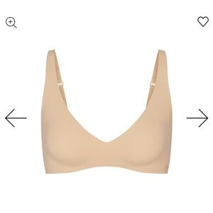 SKIMS plunge bralette (wireless/no padding)